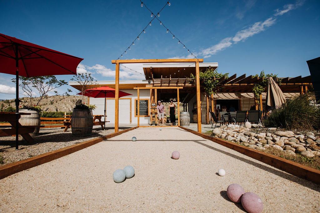 Bocce Ball Court at Bartier Bros.